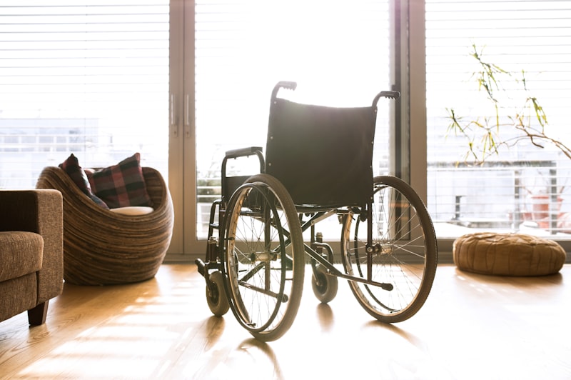 Wheelchair providing mobility assistance for people with disabilities