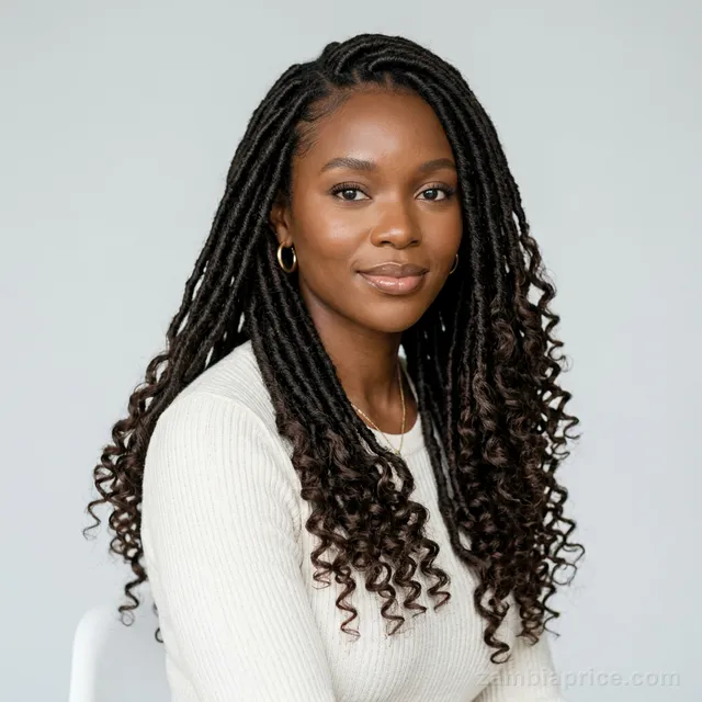 Goddess Locs Crochet Hair (18") in Zambia