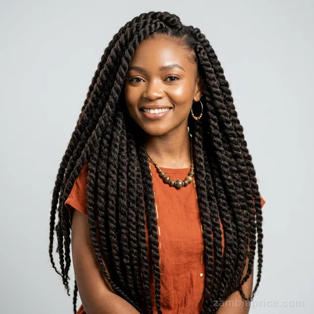 Havana Twist Crochet Hair (22") in Zambia