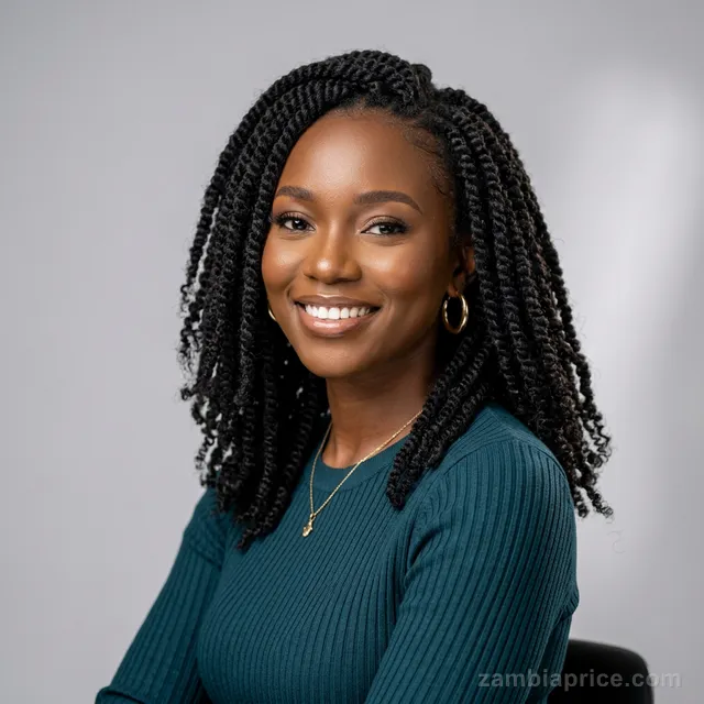 Kinky Twist Crochet Hair (16") in Zambia