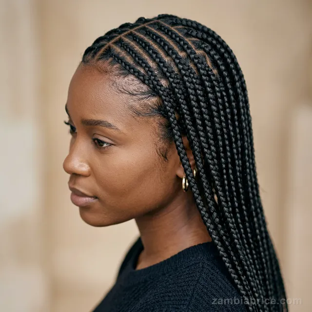 X-pression Ultra Braid Pre-Stretched in Zambia