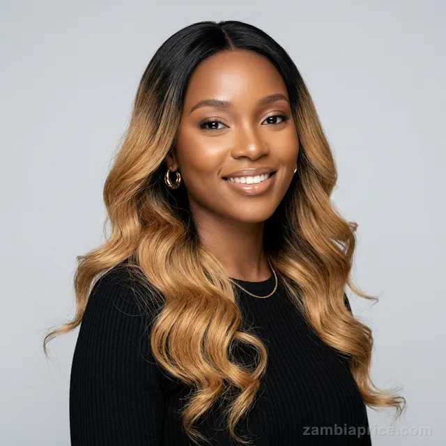 22" Ombre 1B/27 Body Wave (13x4 Frontal) in Zambia